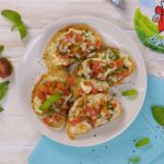 Bruschetta Fresh Tomatoes and Basil