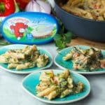 Tuscan Chicken Pasta Bake